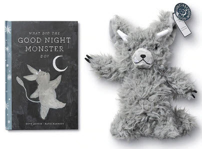 GOOD NIGHT MONSTER BOOK AND PLUSH TOY SET