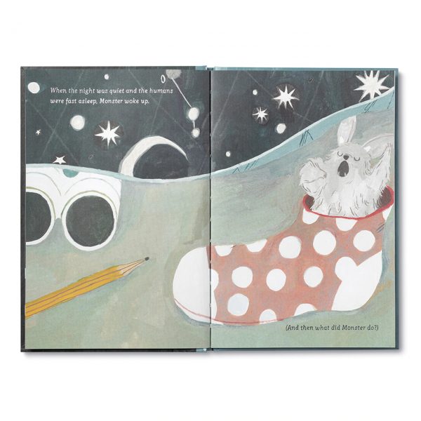 GOOD NIGHT MONSTER BOOK AND PLUSH TOY SET