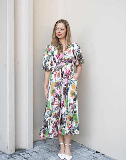Freya Print Dress