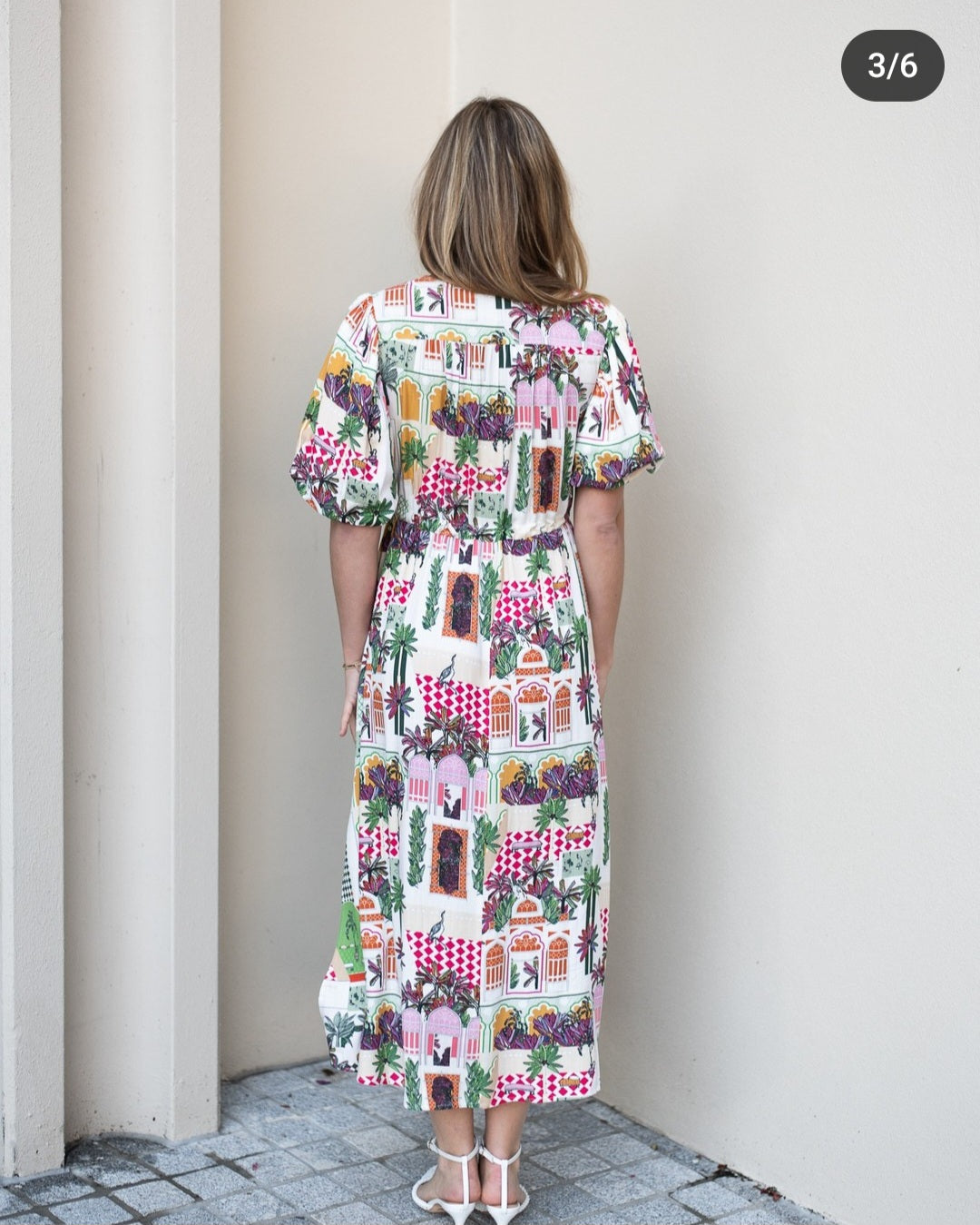 Freya Print Dress