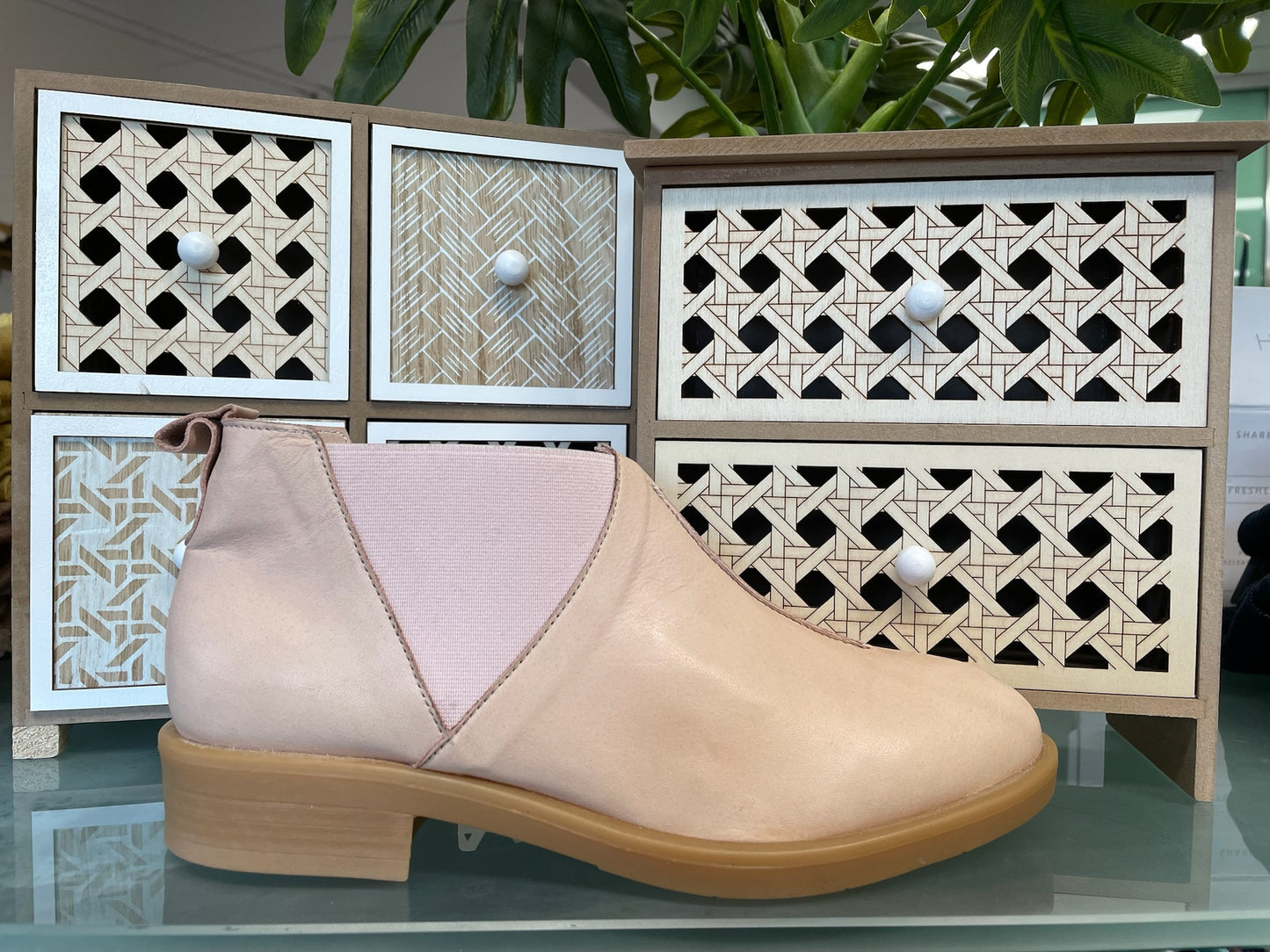 leather boots