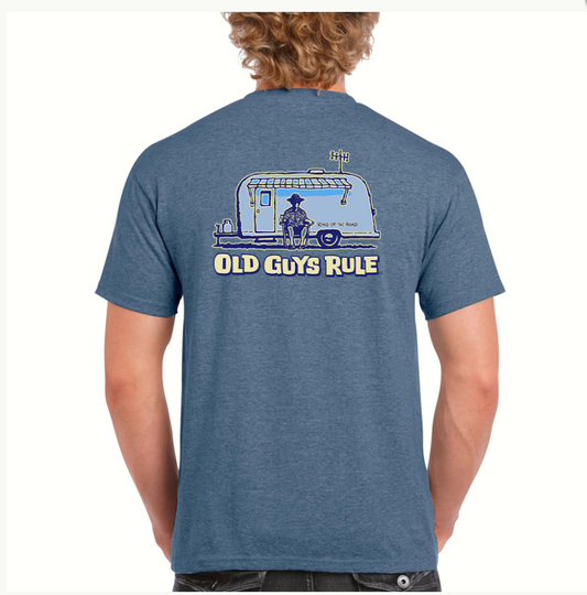 Old guys airstream tee