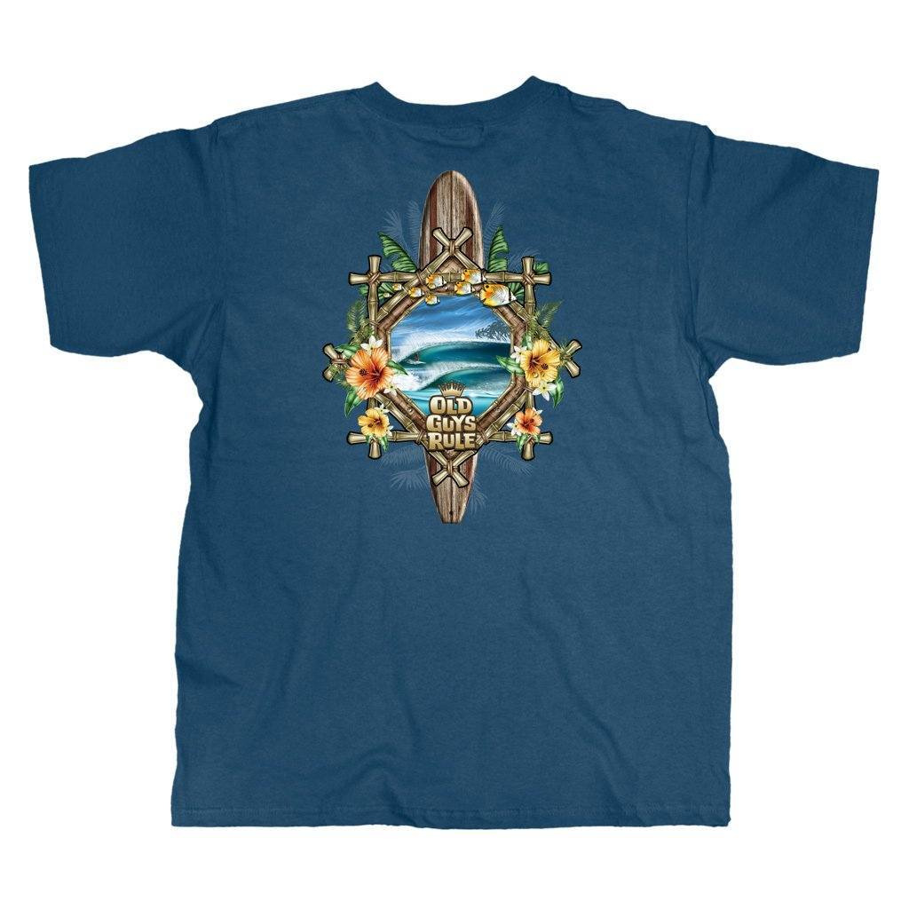 Old guys rule tee in the tube