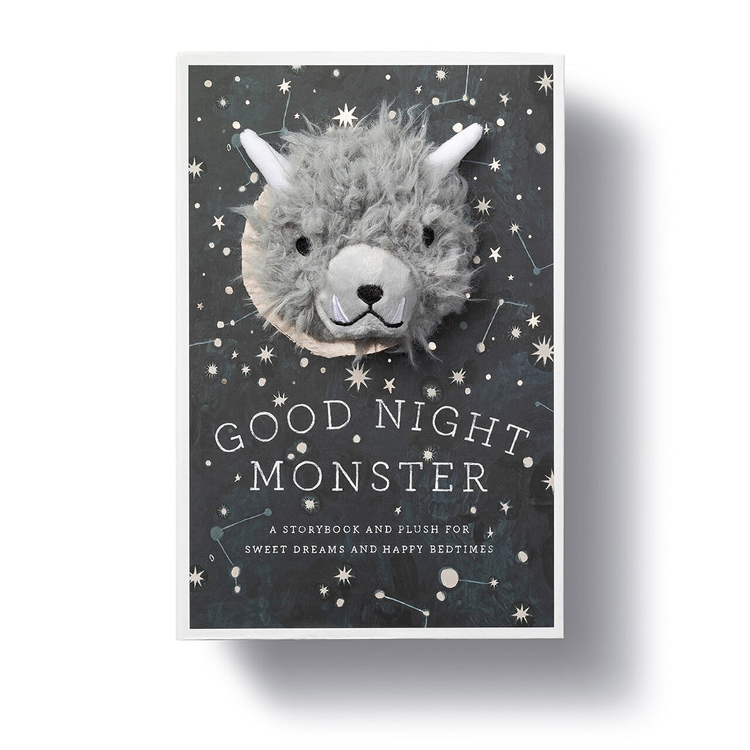 GOOD NIGHT MONSTER BOOK AND PLUSH TOY SET