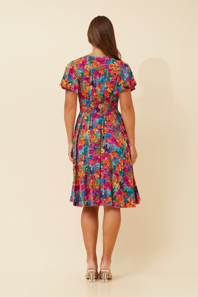 Sandi Floral mini dress