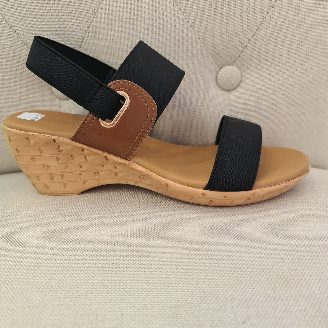 MARTH SANDAL WEDGE BY ITALIAN SHOES MAKERS