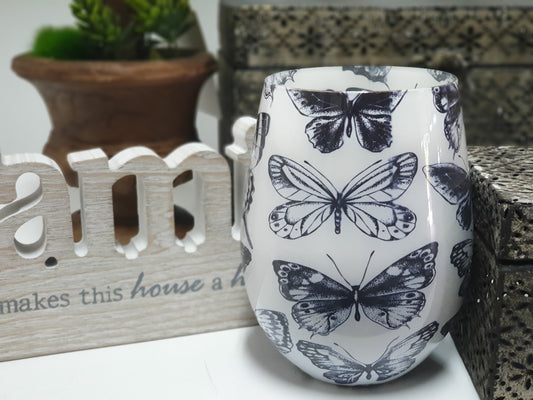 elegant, coloured strong smelling candle jars