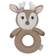 KNITTED RING RATTLE