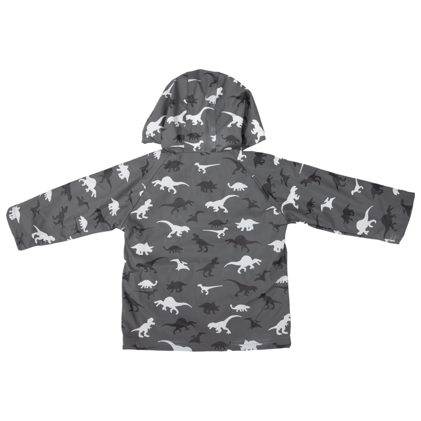 Colour changing kids raincoat