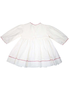FULL SMOCKED DRESS HAND EMBROIDERED