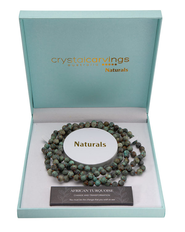 NATURALS AFRICAN TURQUOISE NECKLACE