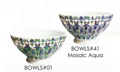mosaic bowls