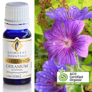 GERANIUM ORGANIC ESSENTIAL OIL