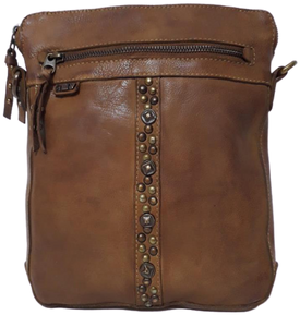 Kelsie cross body leather handbag