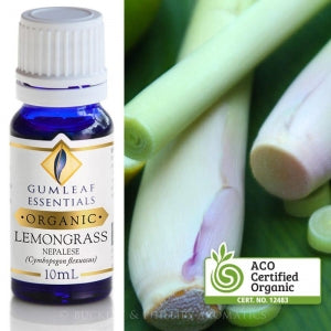 LEMONGRASS ORGANIC ESSENTIAL OIL